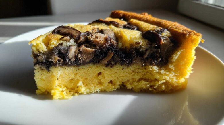 Wild Mushroom Polenta Pie