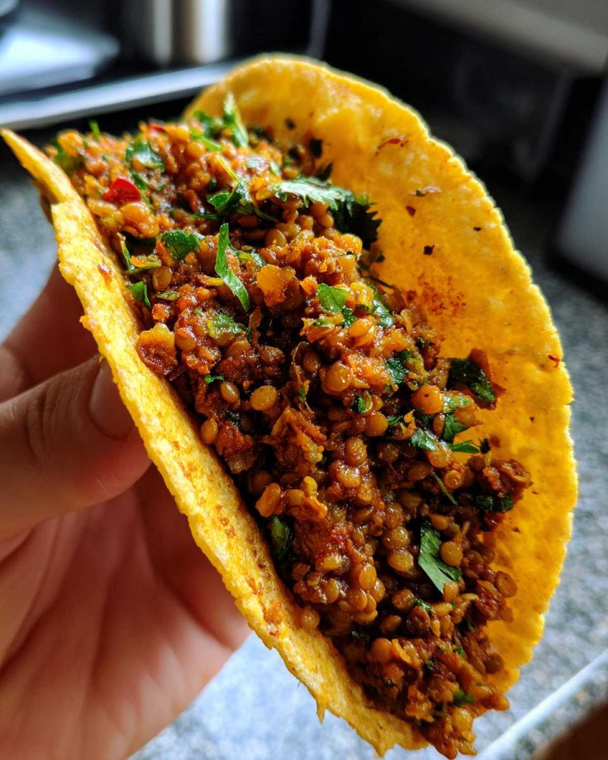 Zesty Lentil Tacos - detail 2