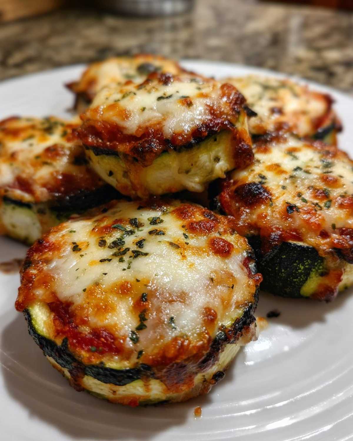 Zucchini Pizza Bites - detail 1