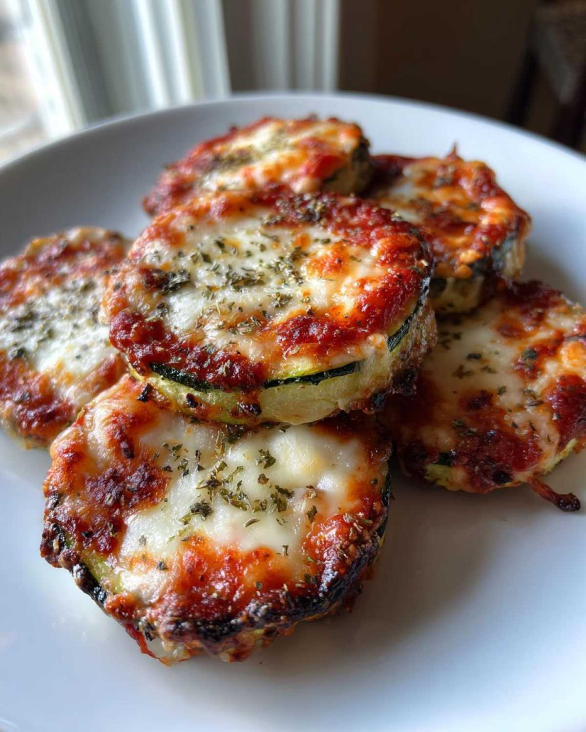 Zucchini Pizza Bites - detail 2