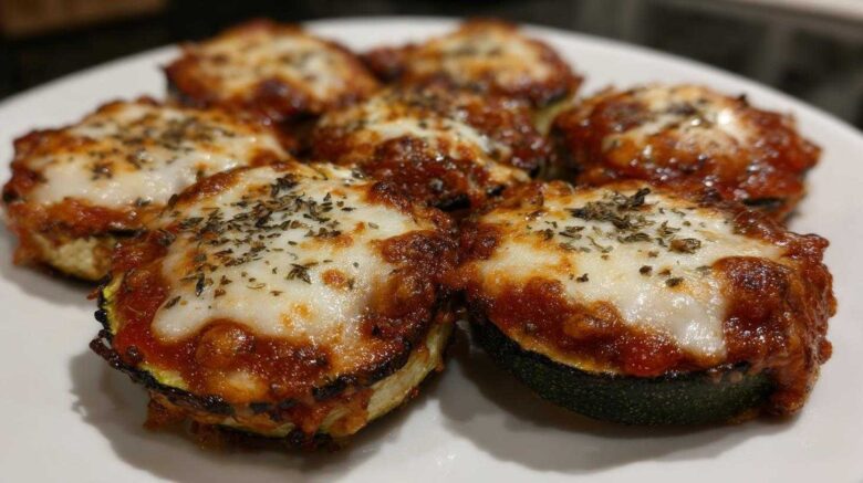 Zucchini Pizza Bites