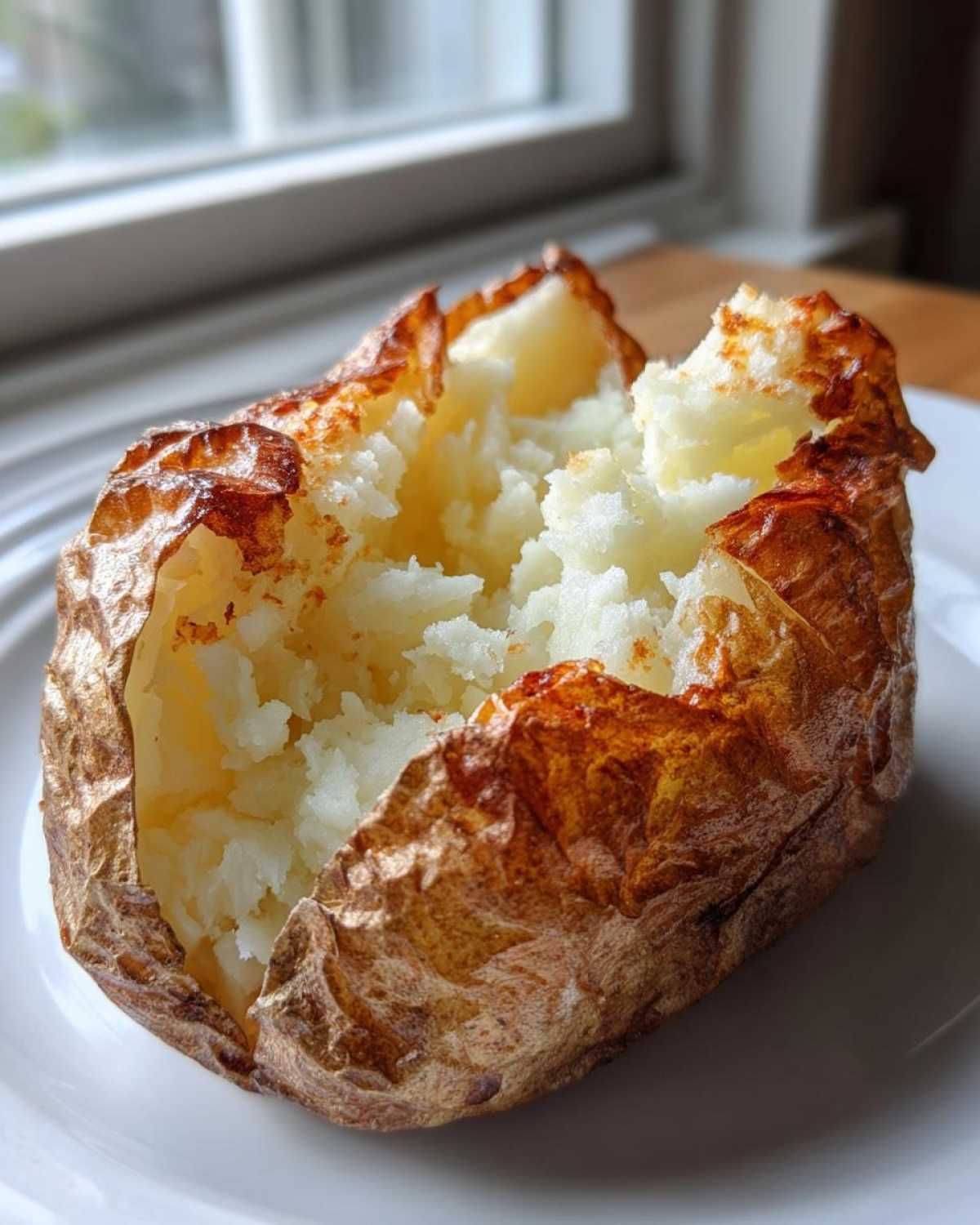 air fryer baked potato - detail 4