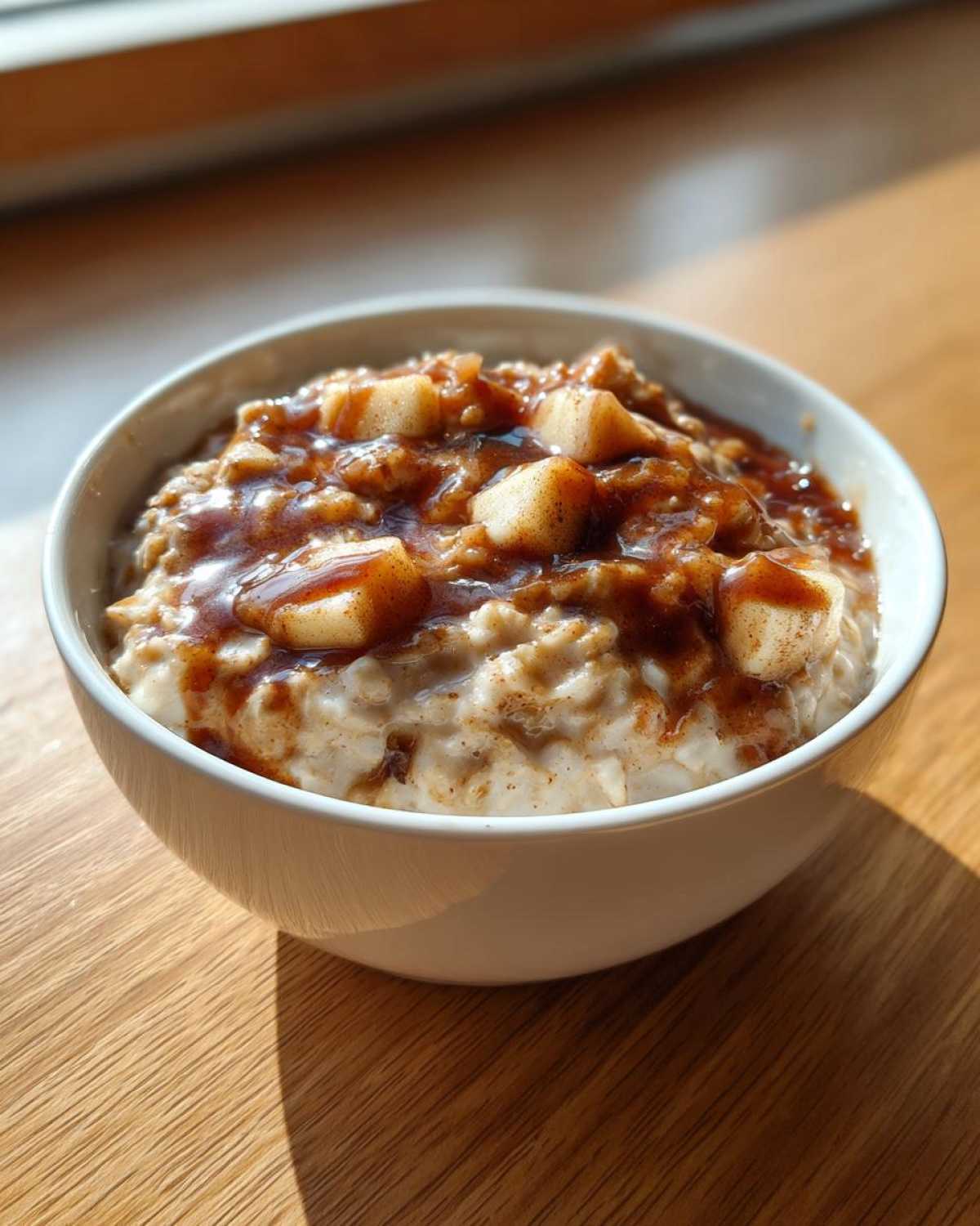 apple cinnamon oatmeal - detail 2