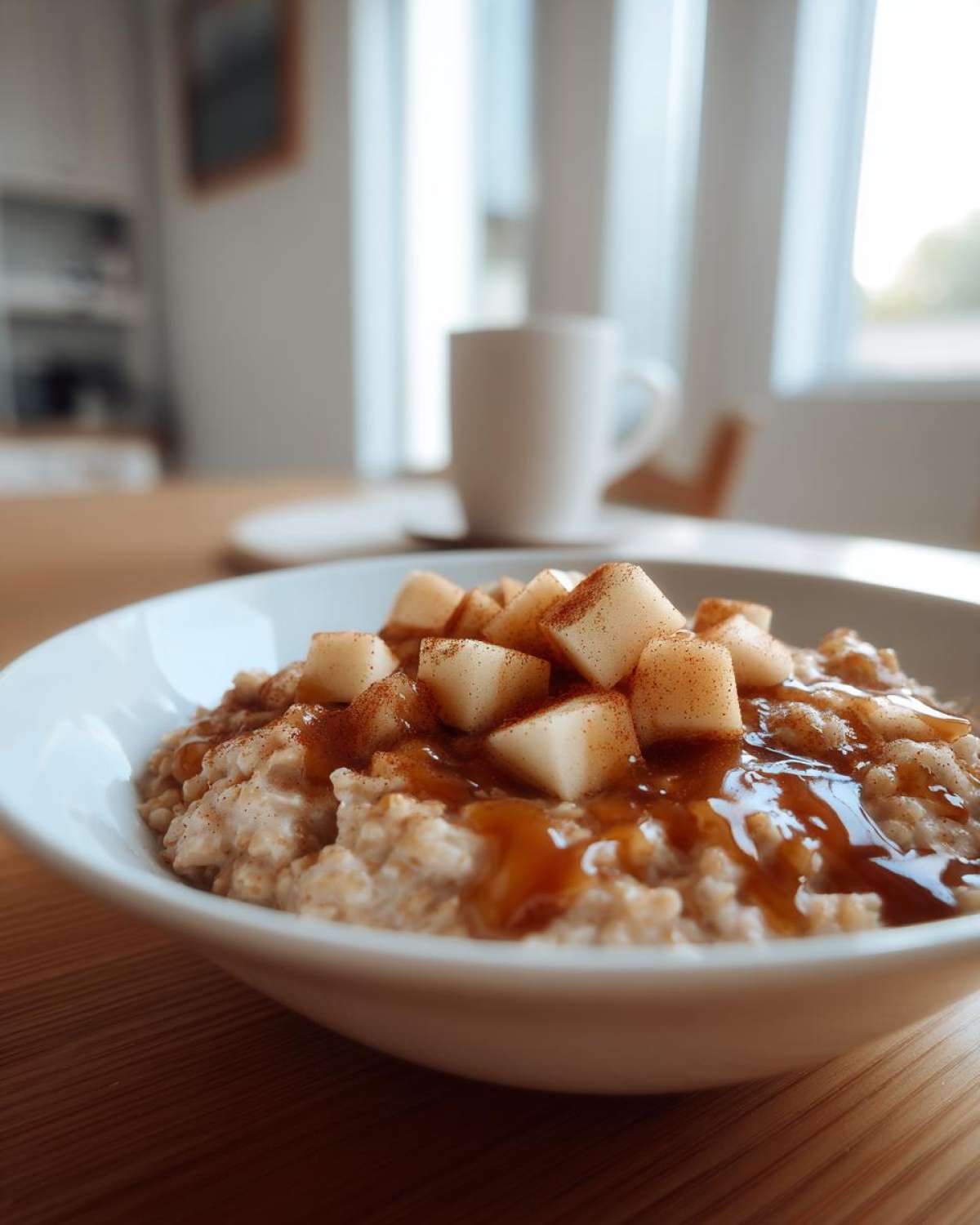 apple cinnamon oatmeal - detail 3