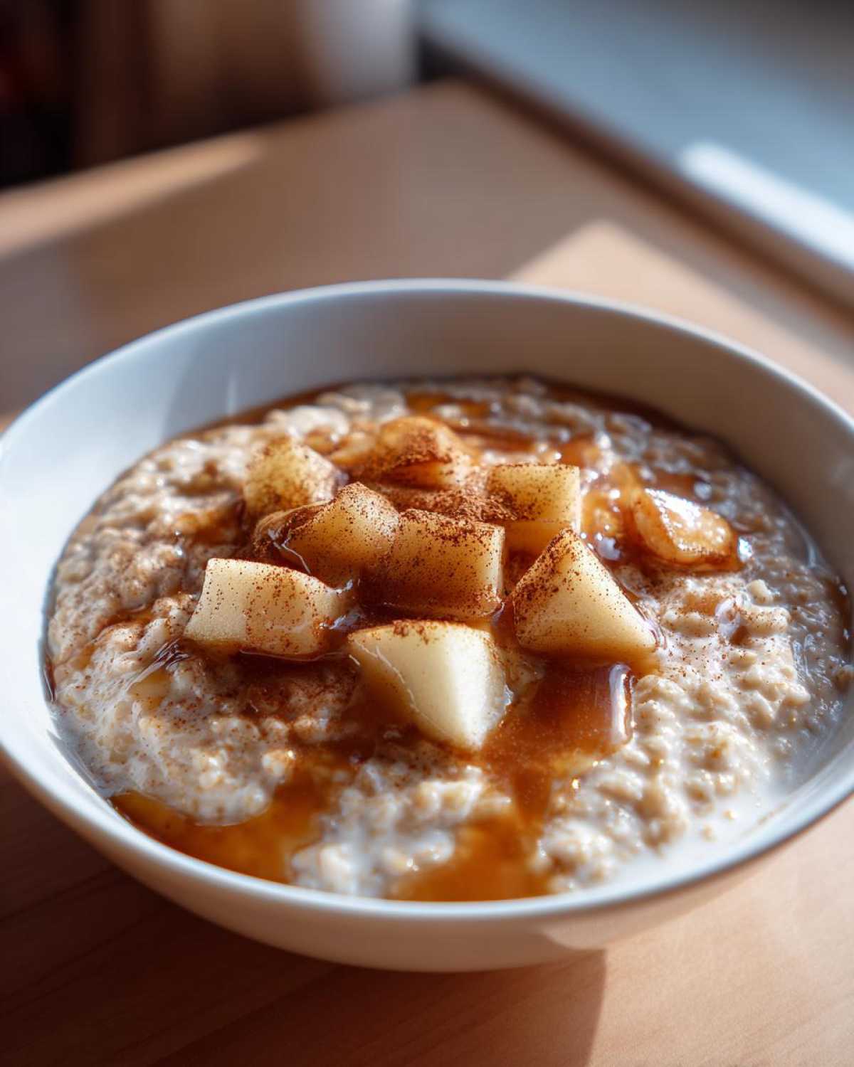apple cinnamon oatmeal - detail 4