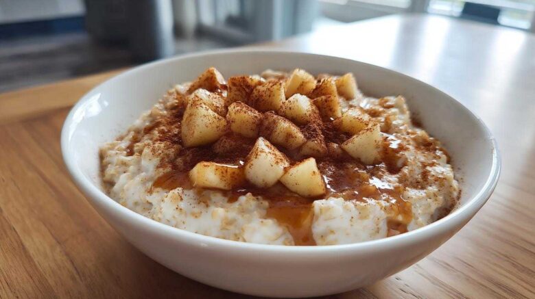 apple cinnamon oatmeal