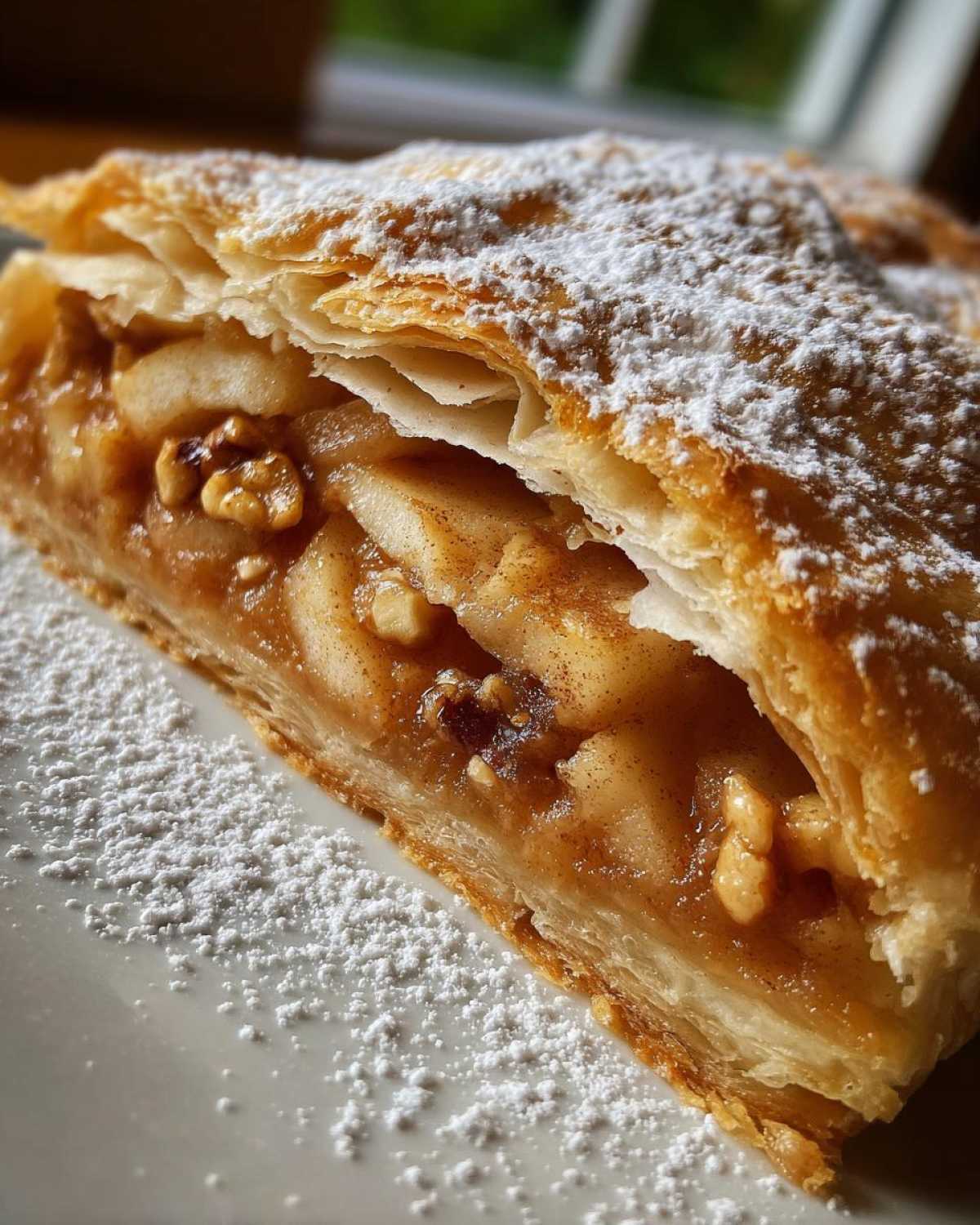 apple strudel - detail 1