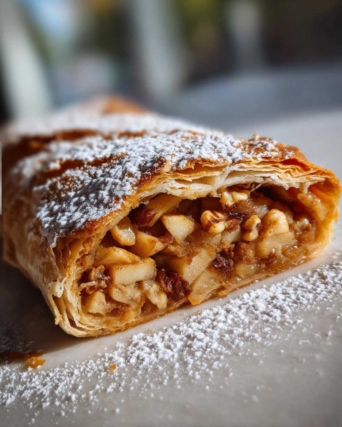 apple strudel - detail 2