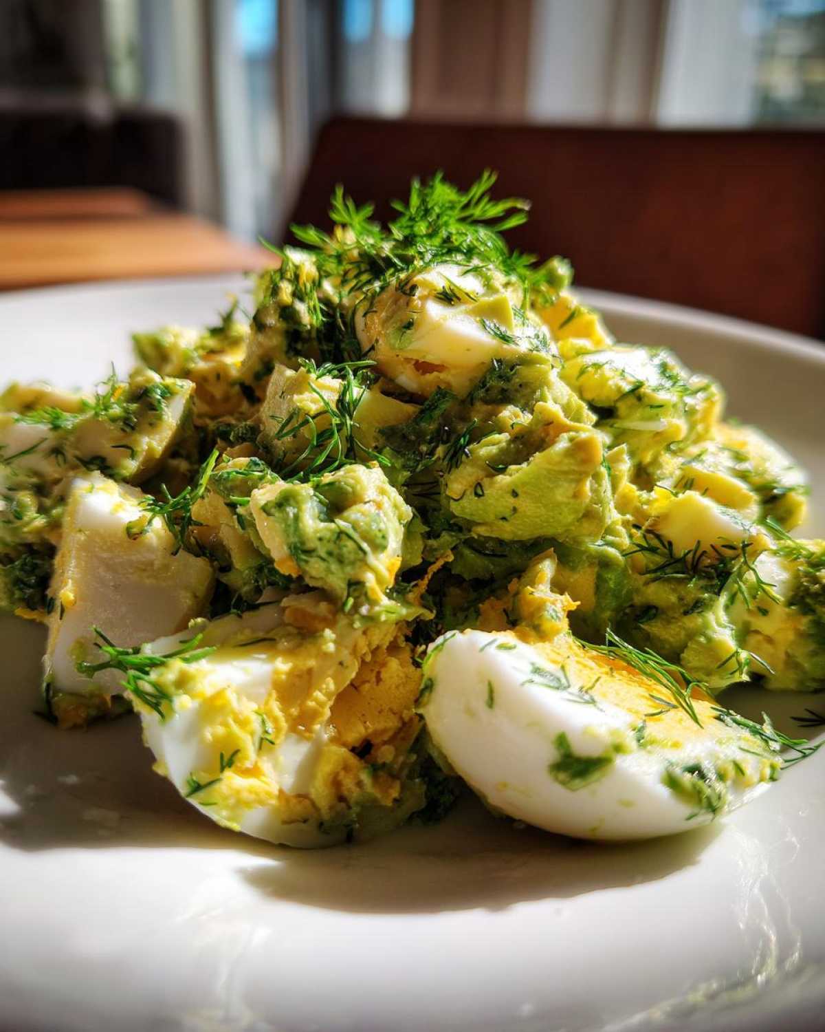 avocado egg salad - detail 1