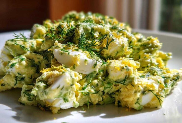 avocado egg salad