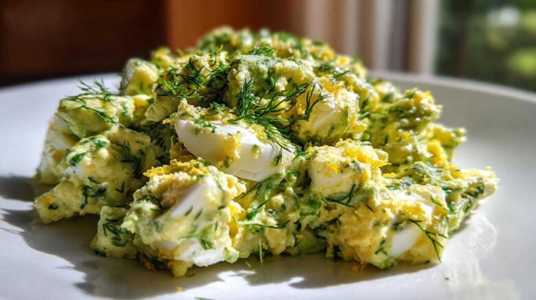 avocado egg salad