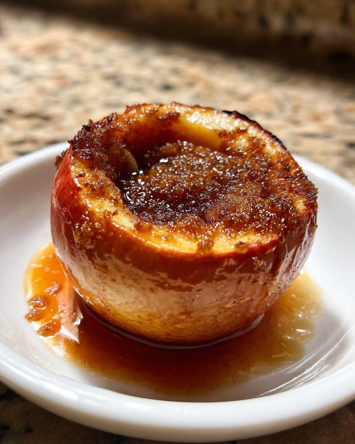baked apple - detail 1