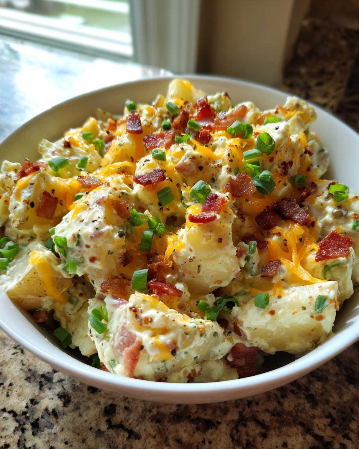 baked potato salad - detail 2