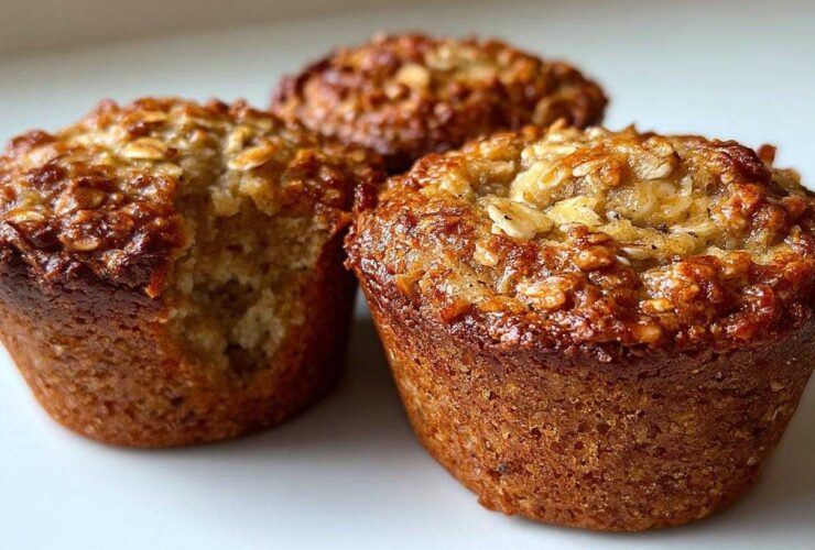 banana oatmeal muffins