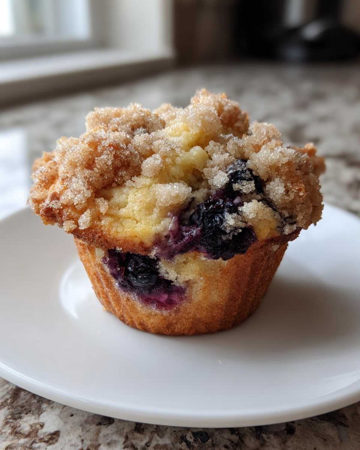 blueberry muffin - detail 3