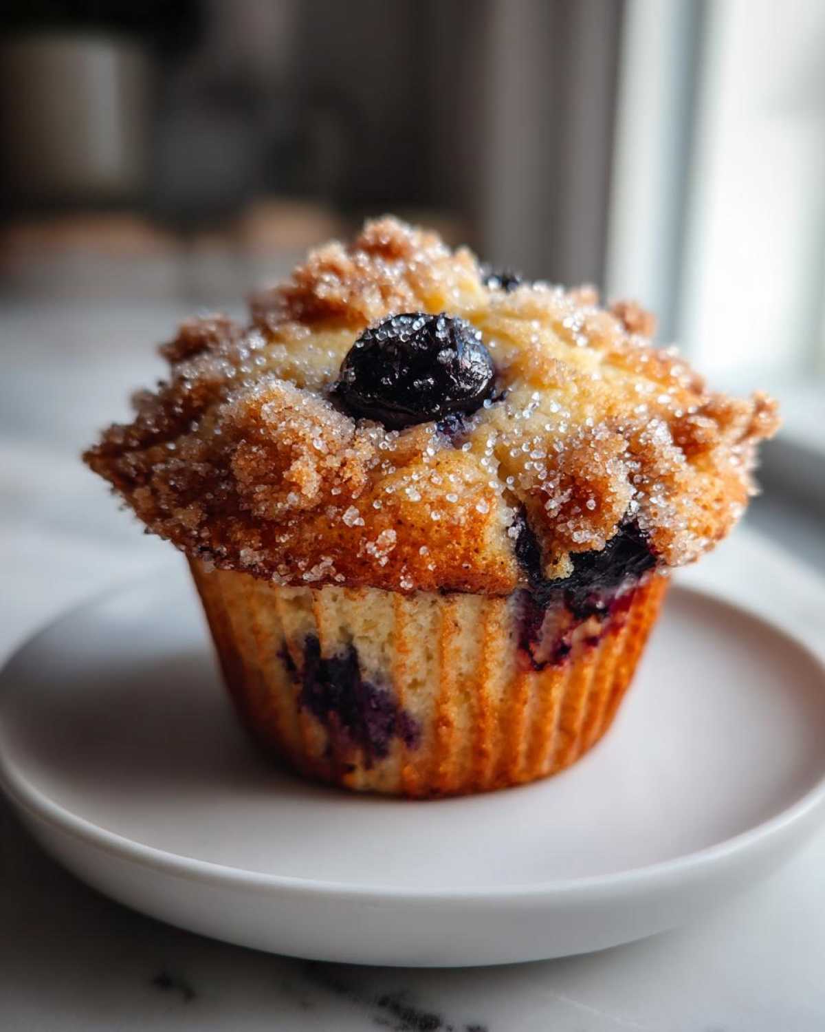 blueberry muffin - detail 4