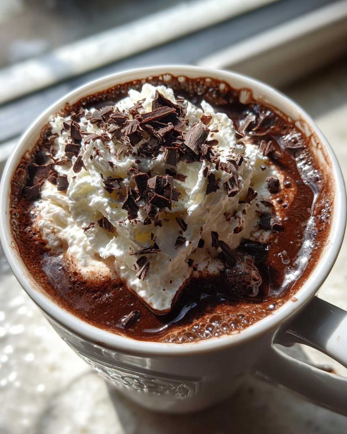 boozy hot chocolate - detail 1