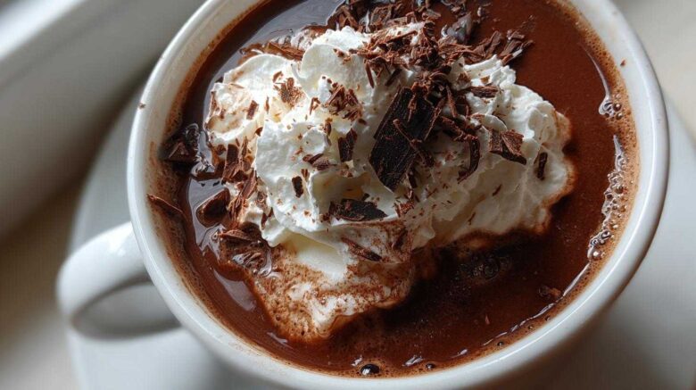 boozy hot chocolate