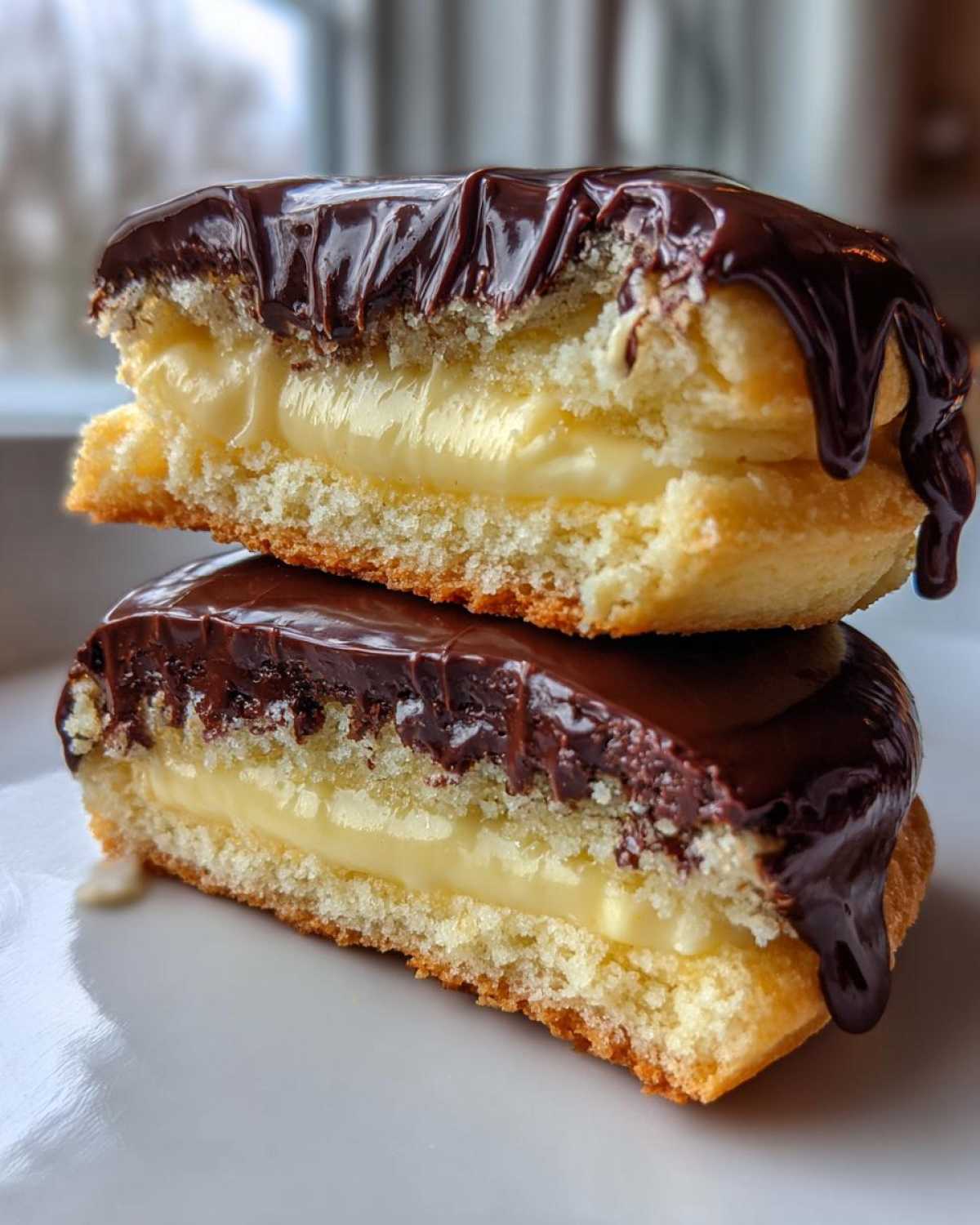 boston cream pie cookies - detail 1
