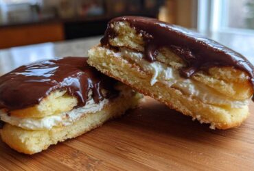 boston cream pie cookies