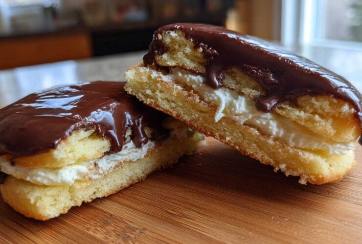 boston cream pie cookies