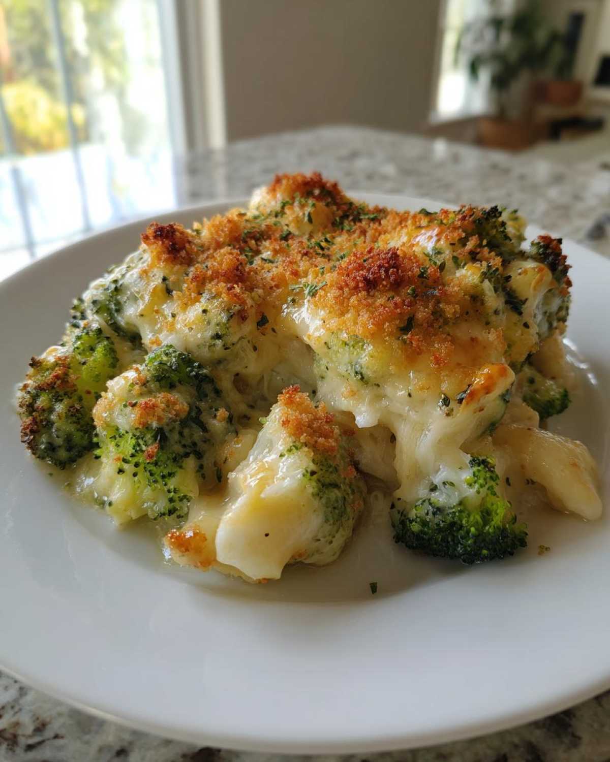 broccoli cauliflower casserole - detail 4