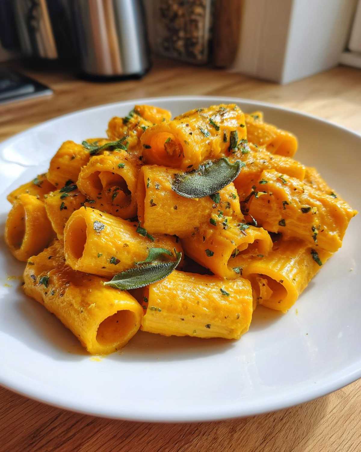 butternut squash pasta - detail 1