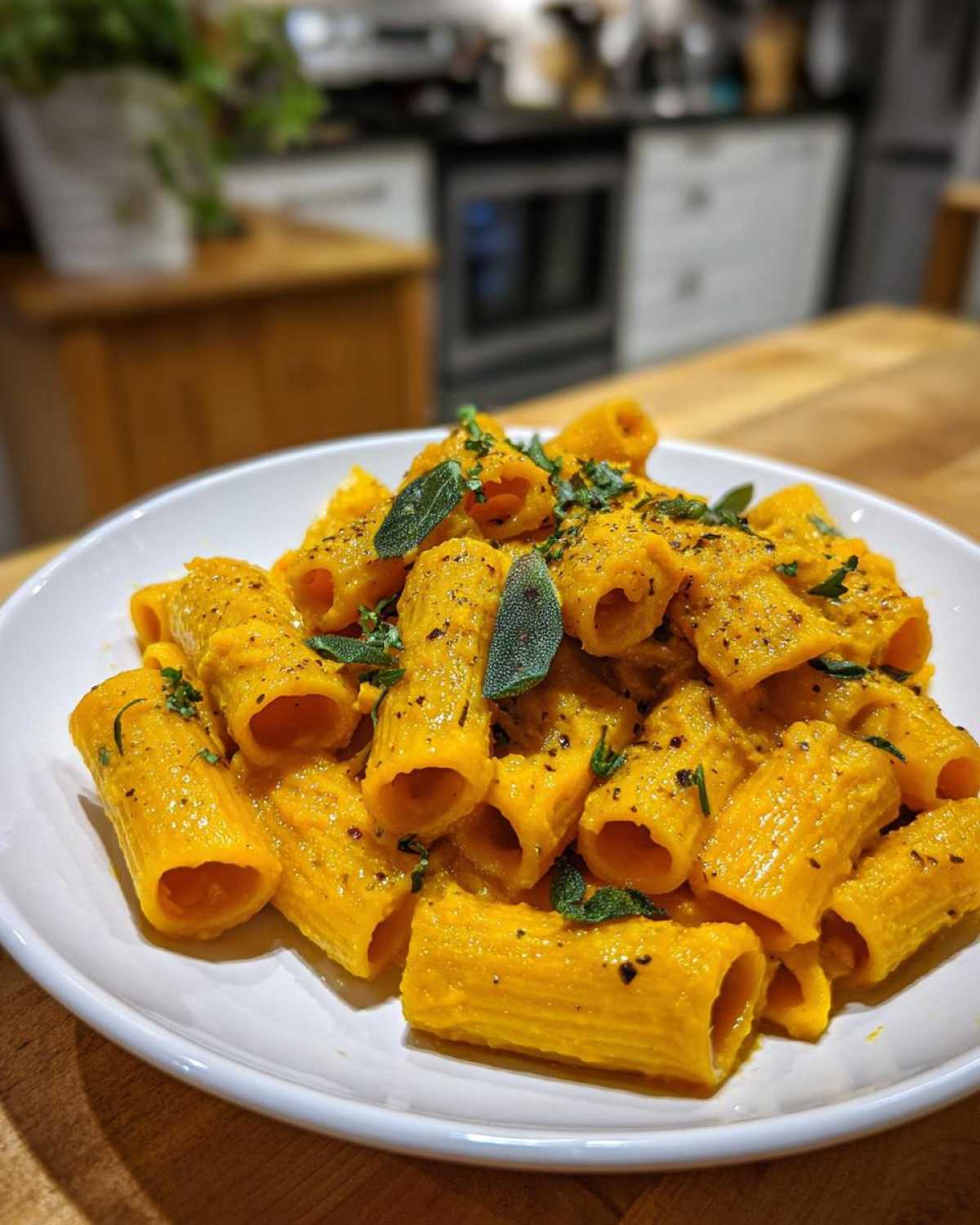 butternut squash pasta - detail 2