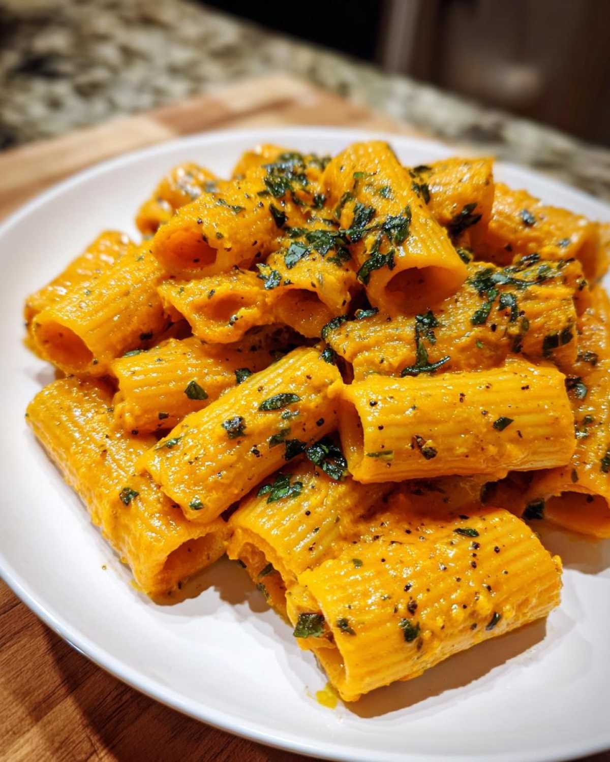 butternut squash pasta - detail 3