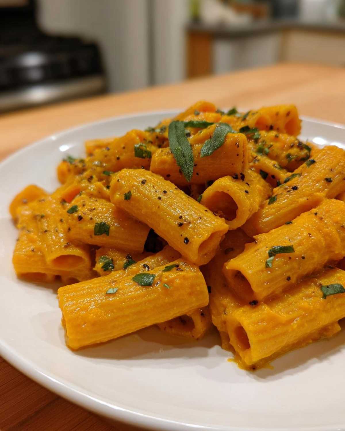 butternut squash pasta - detail 4