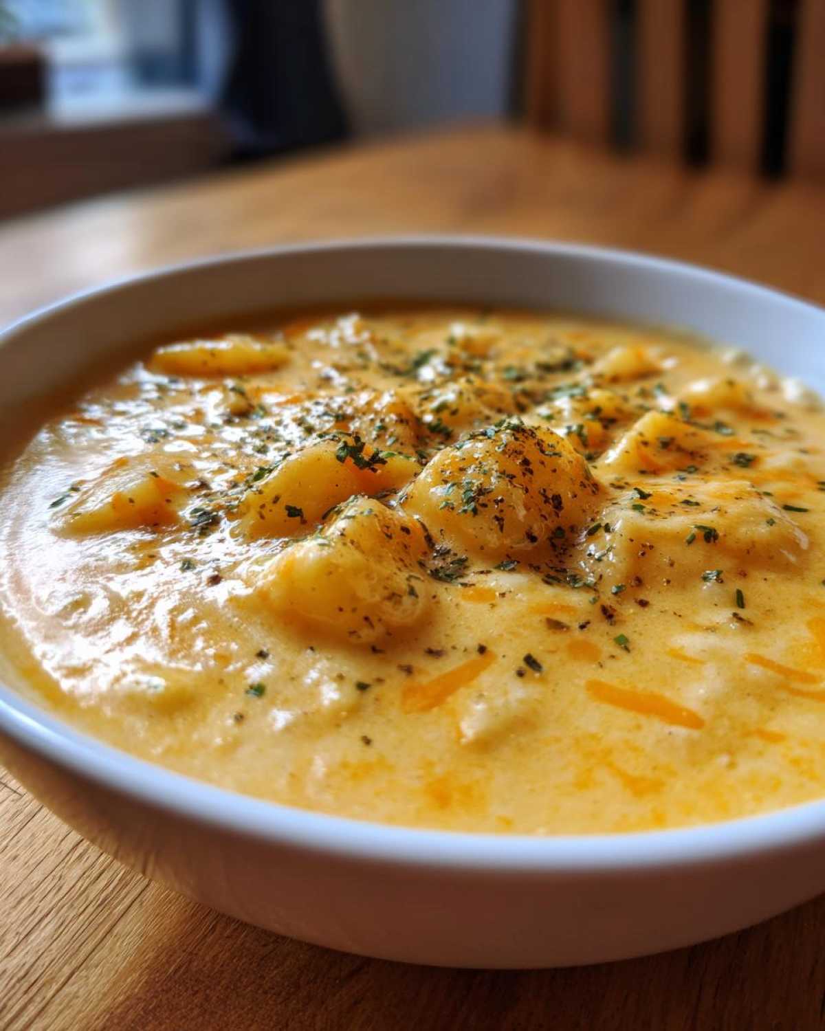 cheese soup - detail 3