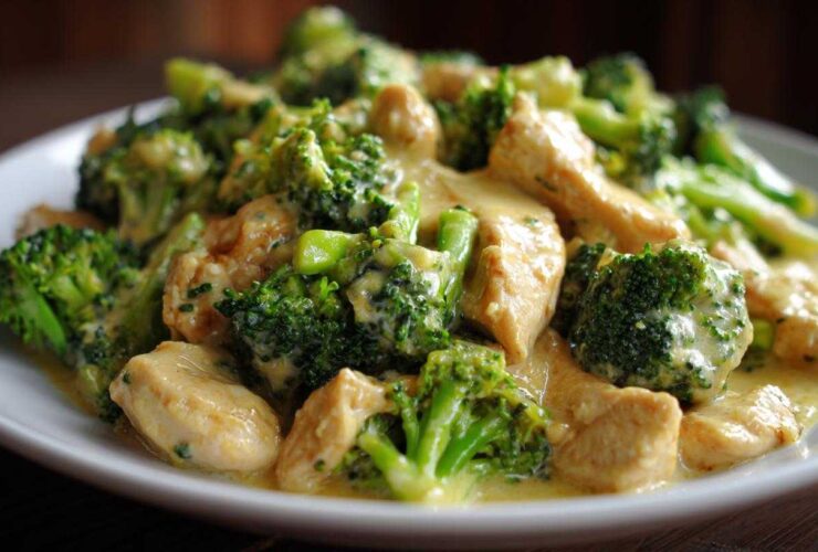 chicken and broccoli