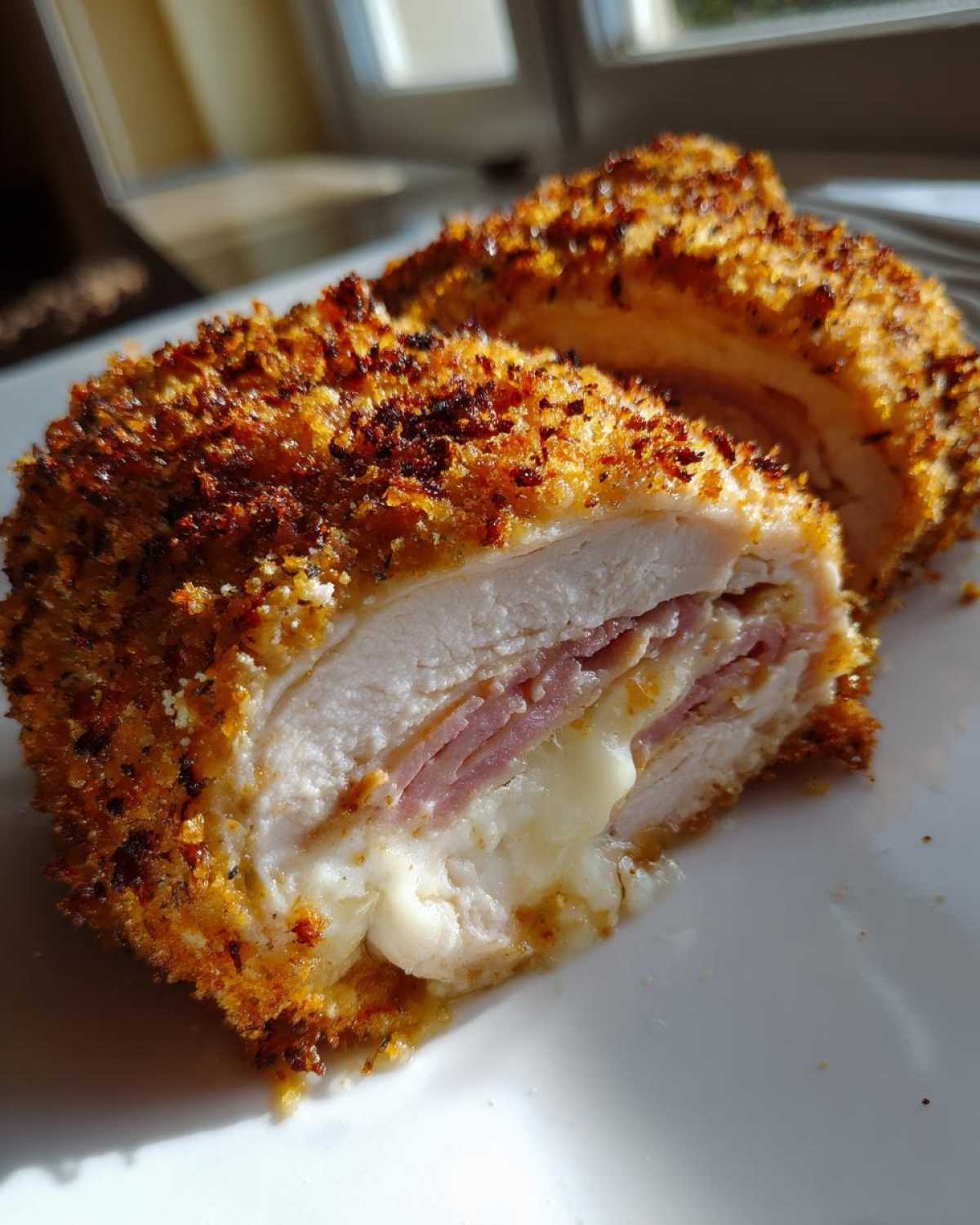 chicken cordon bleu - detail 1