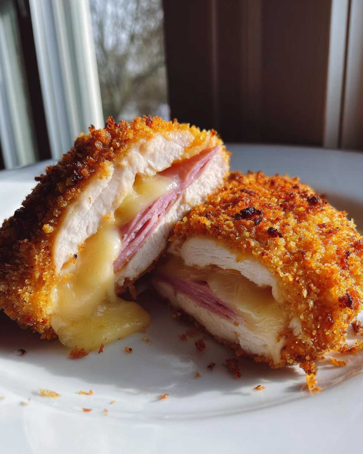 chicken cordon bleu - detail 2