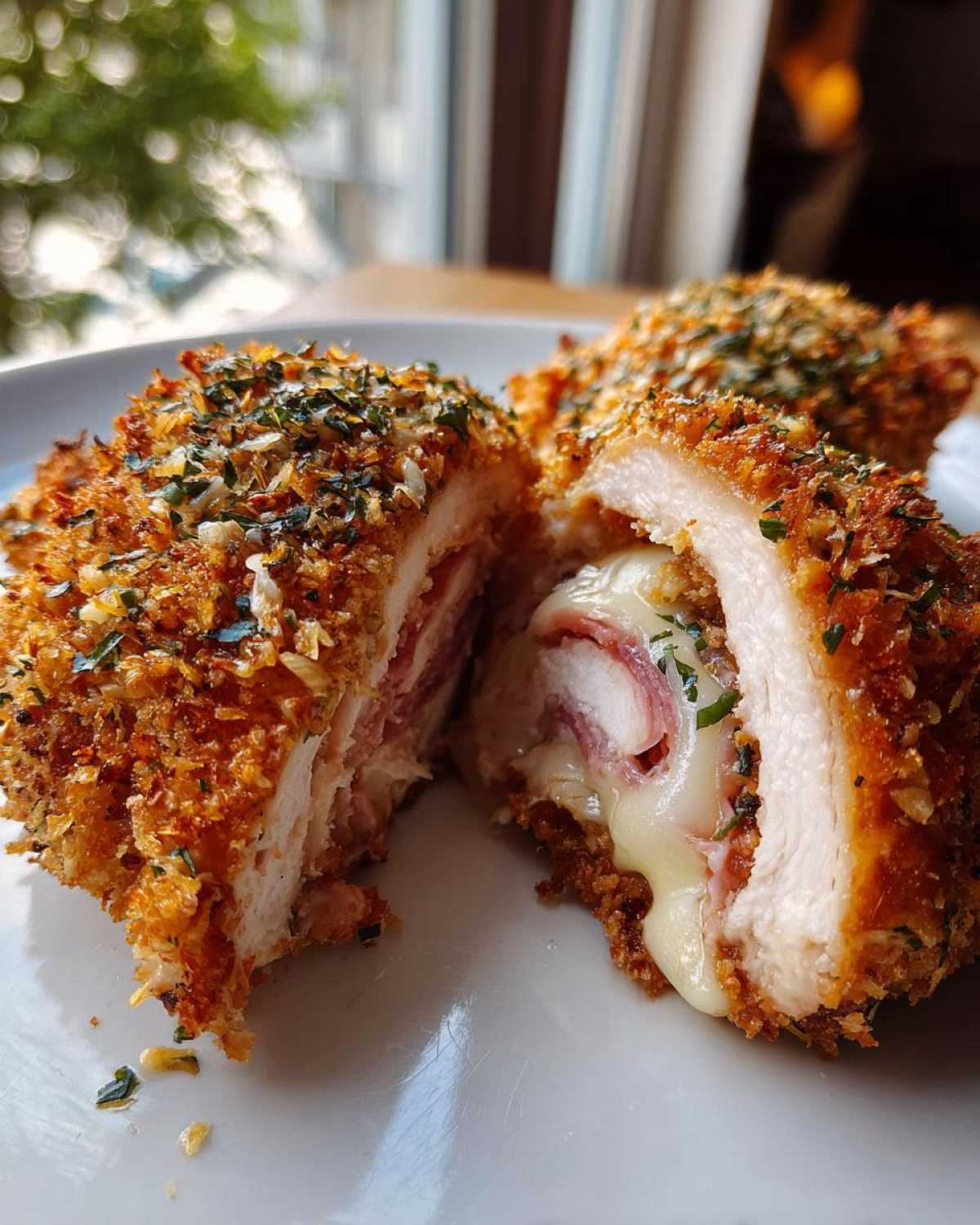 chicken cordon bleu - detail 4