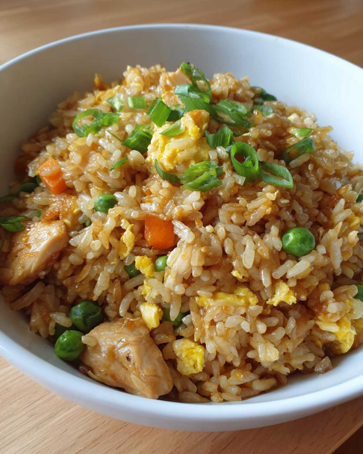 chicken fried rice - detail 2
