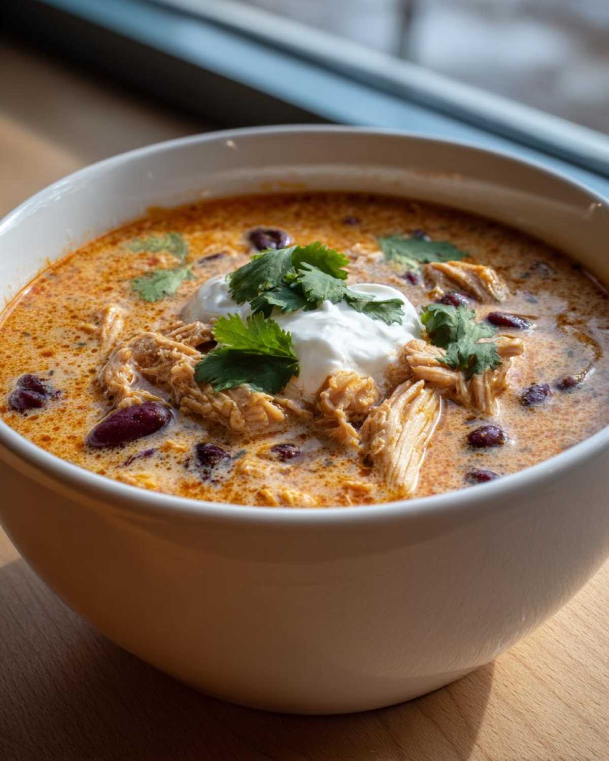chicken taco soup - detail 4