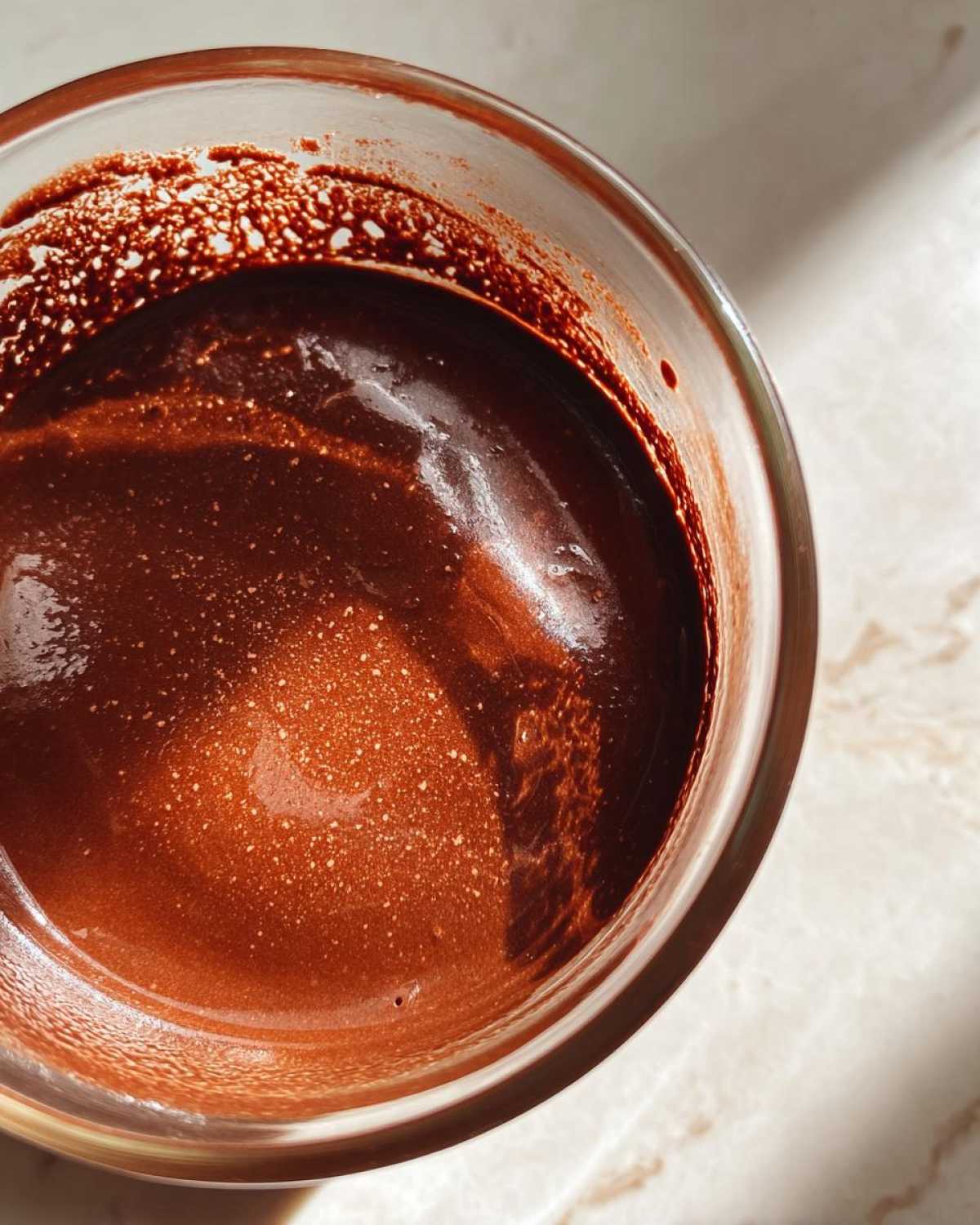 chocolate pudding - detail 2