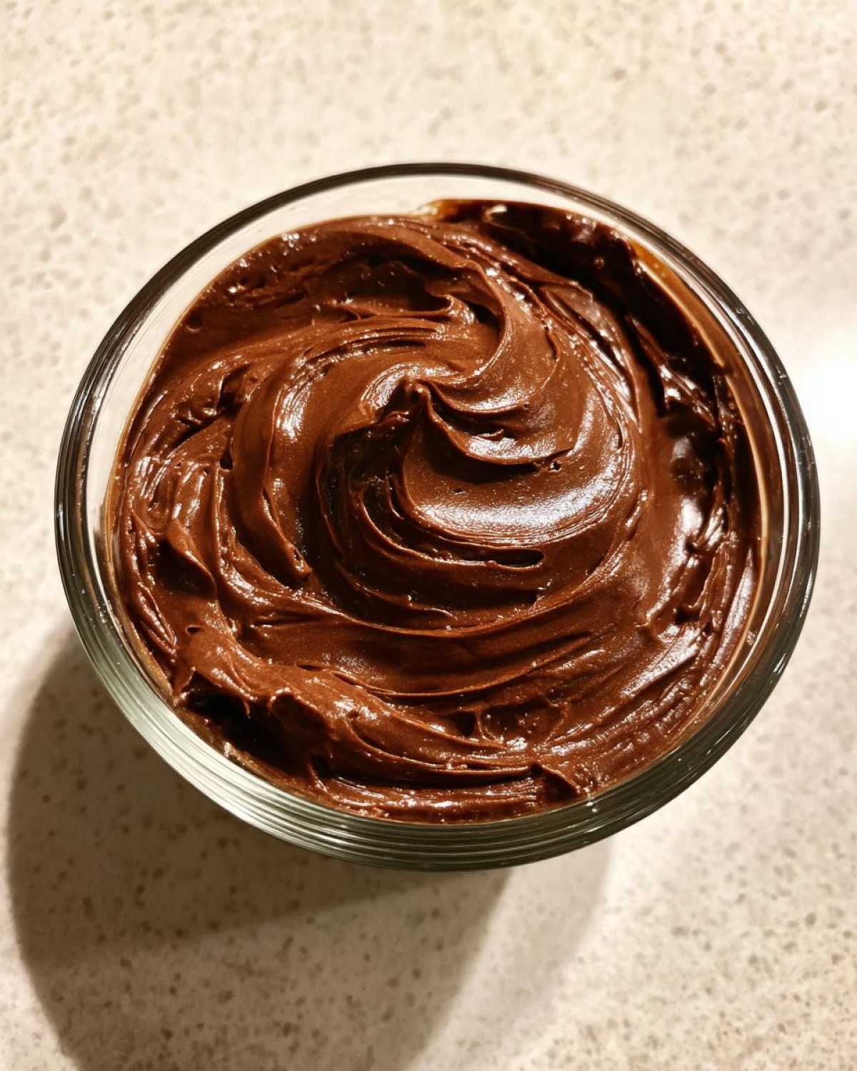 chocolate pudding - detail 4