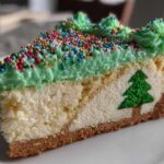 christmas tree cheesecake