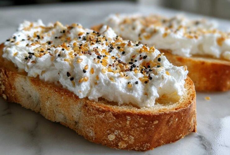 cottage cheese toast