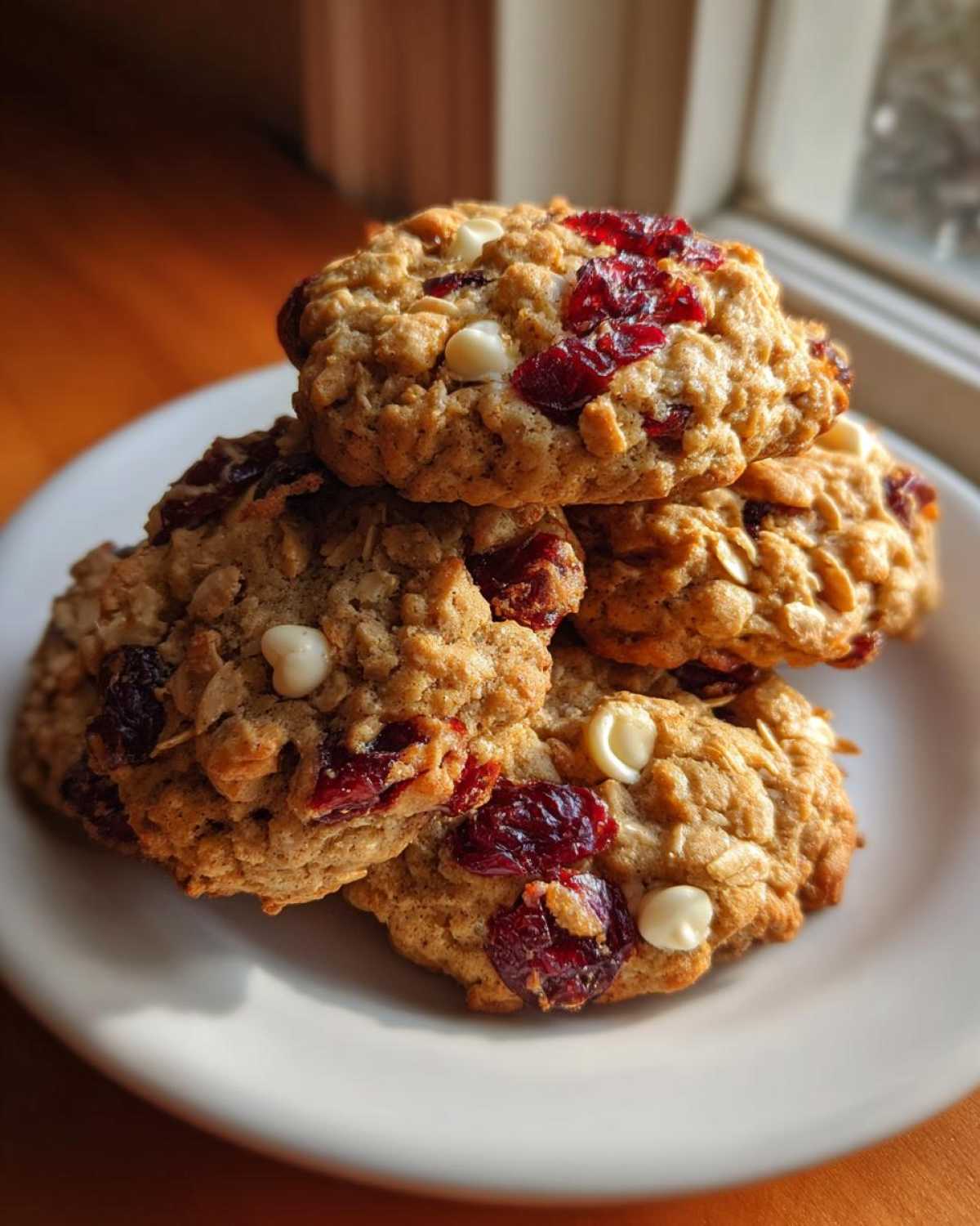 cranberry oatmeal cookies - detail 2