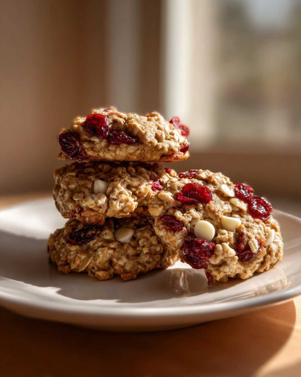cranberry oatmeal cookies - detail 4