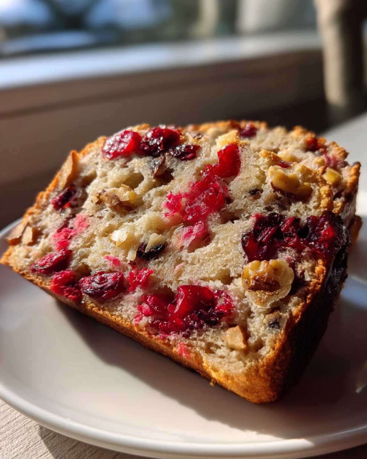 cranberry walnut bread - detail 3