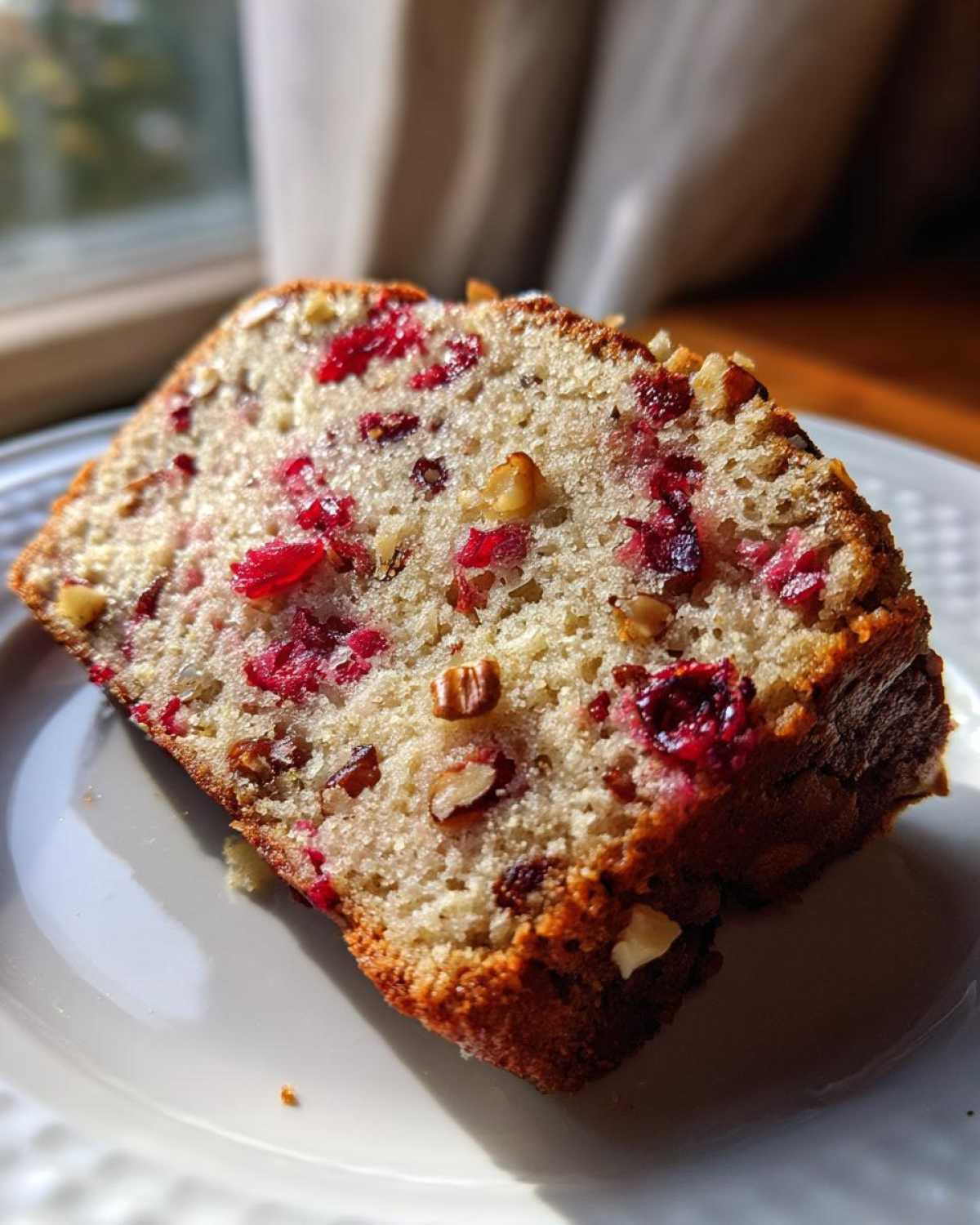 cranberry walnut bread - detail 4