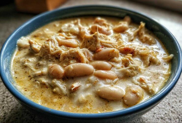 creamy white chicken chili