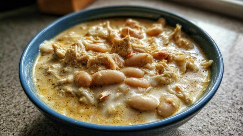 creamy white chicken chili