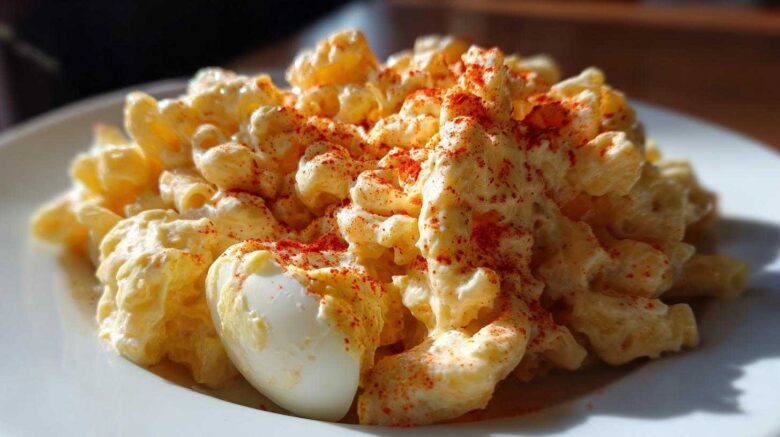 deviled egg pasta salad