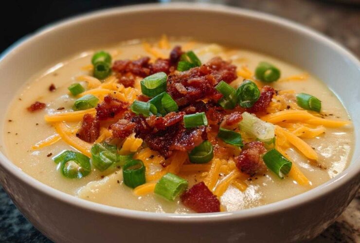 easy crockpot potato soup