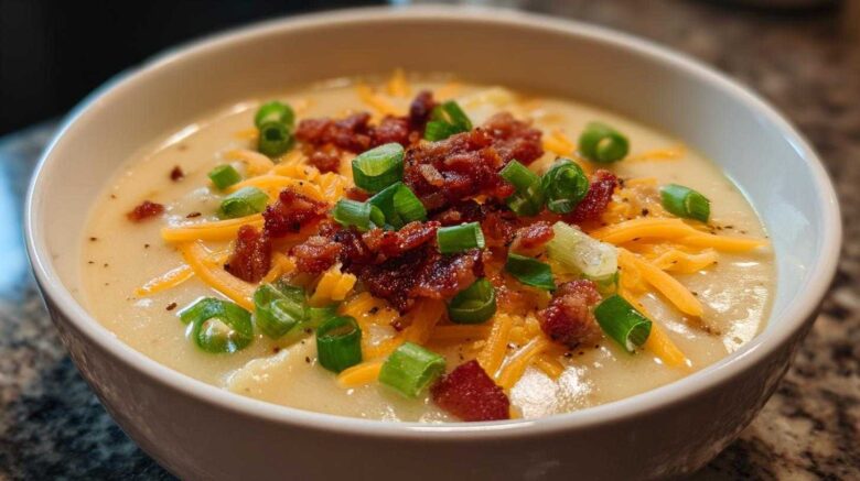 easy crockpot potato soup
